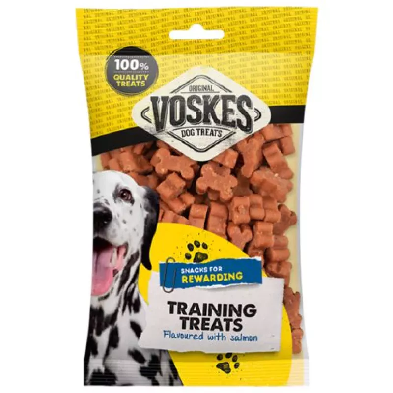 VOSKES TRAINING TREATS SALMON 0,2KG (14) / PRZYSMAKI TRENINGOWE ŁOSOŚ