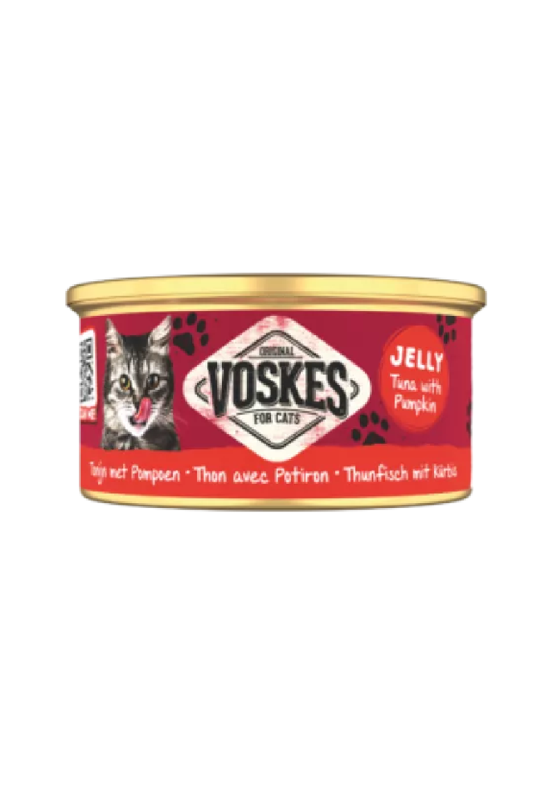 VOSKES TUNA WITH PUMPKIN 85G (24) / PUSZKA TUŃCZYK Z DYNIĄ