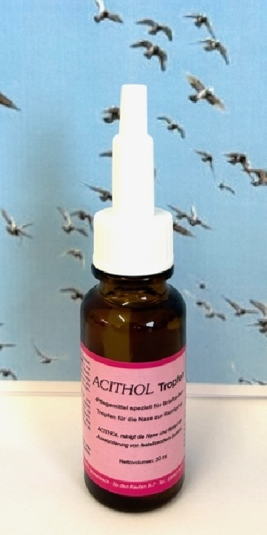 HESANOL ACITHOL TROPFEN 20 ML / PREPARAT DLA GOŁĘBI