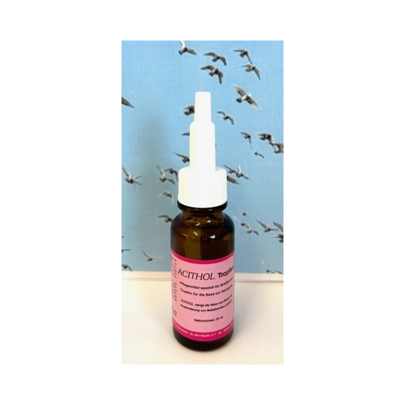 HESANOL ACITHOL TROPFEN 20 ML / PREPARAT DLA GOŁĘBI