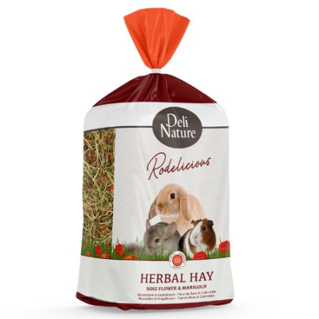 DN RODELICIOUS HERBAL HAY ROSE 600G (6) /SIANKO ZIOŁOWE KWIAT RÓŻYI NAGIETEK
