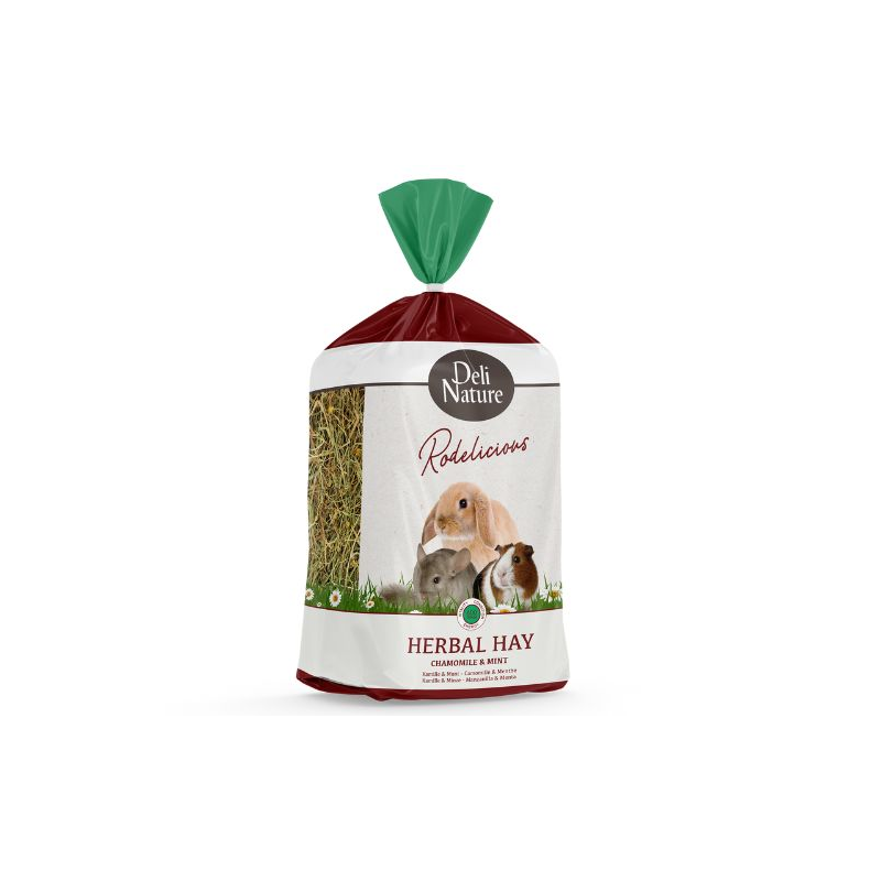 DN RODELICIOUS HERBAL HAY CHAMOMILEMINT600G (6) / SIANKO ZIOŁOWE RUMIANEK I MIĘTA