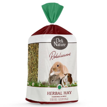 DN RODELICIOUS HERBAL HAY CHAMOMILEMINT600G (6) / SIANKO ZIOŁOWE RUMIANEK I MIĘTA