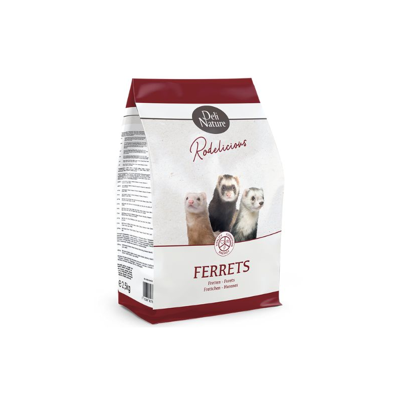 DN RODELICIOUS FERRETS 2,5KG(4) / MIESZANKA DLA FRETEK