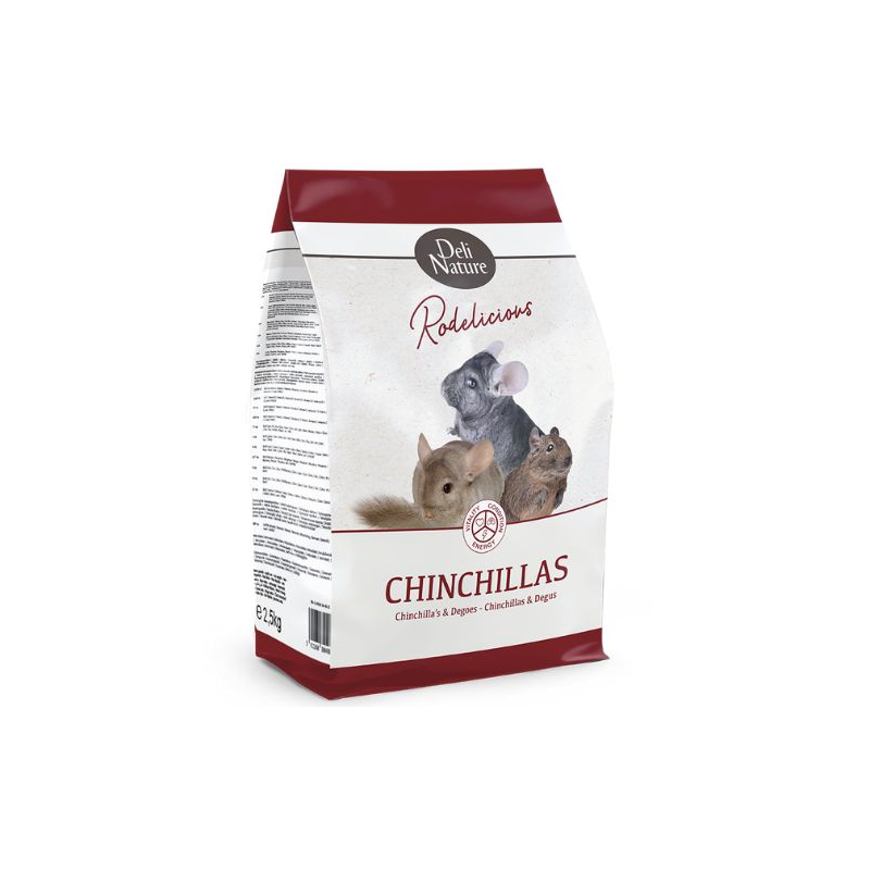 DN RODELICIOUS CHINCHILLAS 2,5KG(4) / MIESZANKA DLA SZYNSZYLI