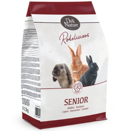 DN RODELICIOUS SENIOR RABBITS 2,5KG(4) / MIESZANKA DLA KRÓLIKÓW STARSZYCH