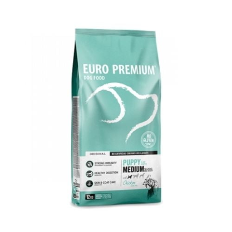 EP MEDIUM PUPPY CHICKEN  RICE 12KG / ŚREDNIE RASY MŁODY PIES KURCZAK