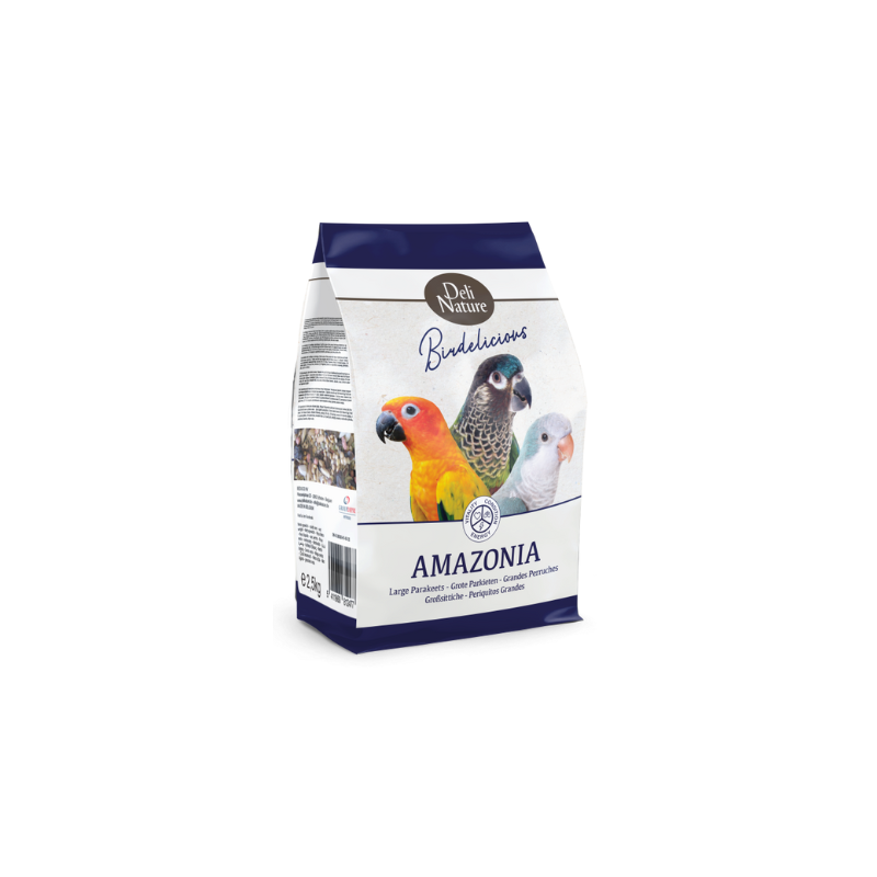 DN BIRDELICIOUS AMAZONIA 2,5KG(4) / ŚREDNIA PAPUGA AMAZONKA